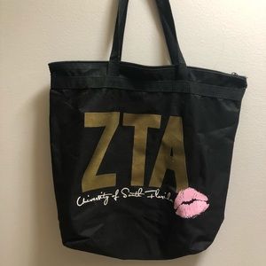 Zeta tau alpha black bag